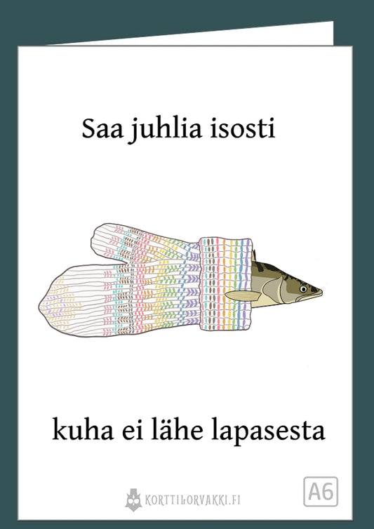 kuha ei lähe lapasesta