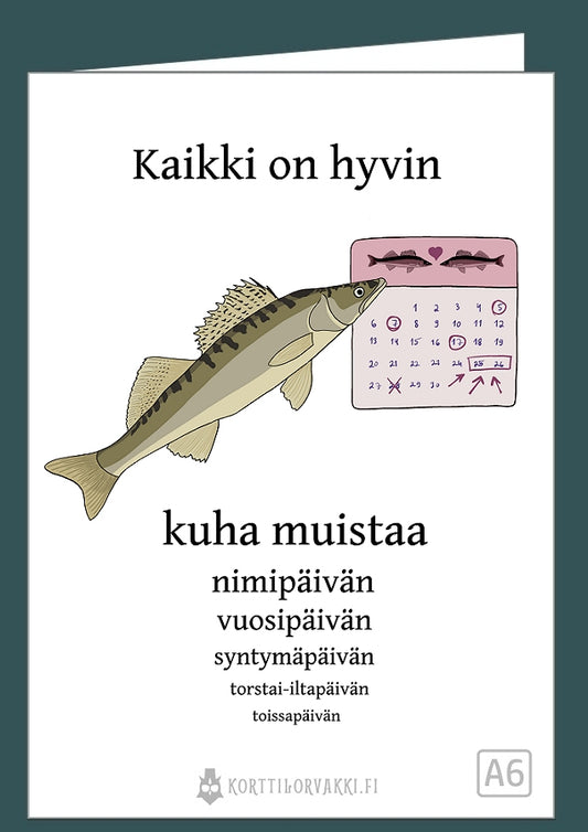 kuha muistaa päivän