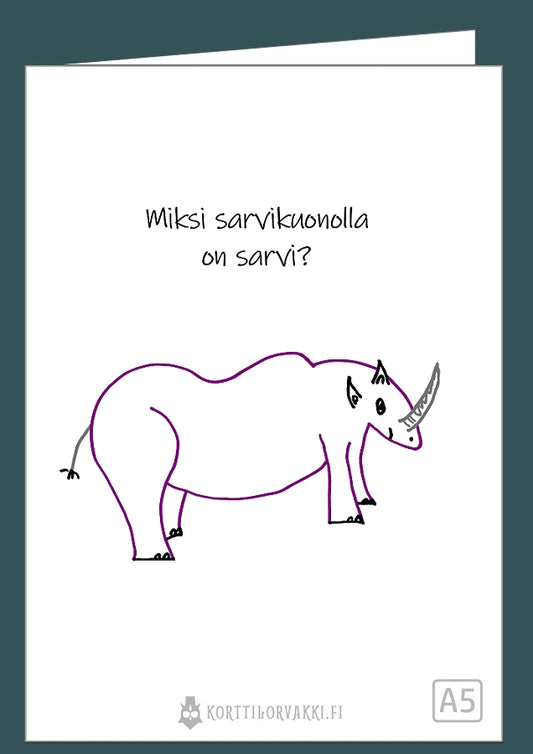 sarvikuono