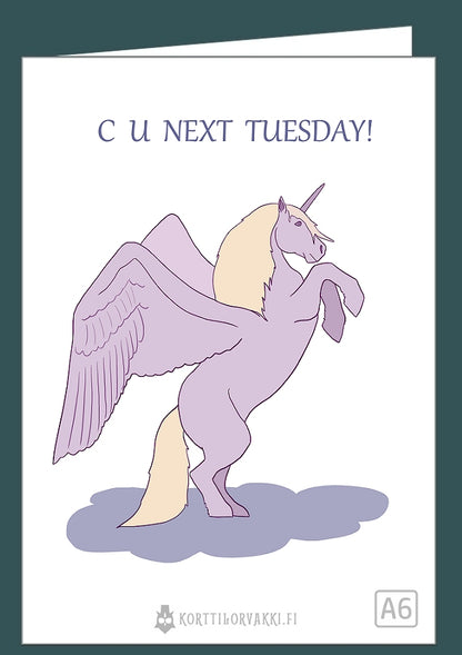 c u next tuesday