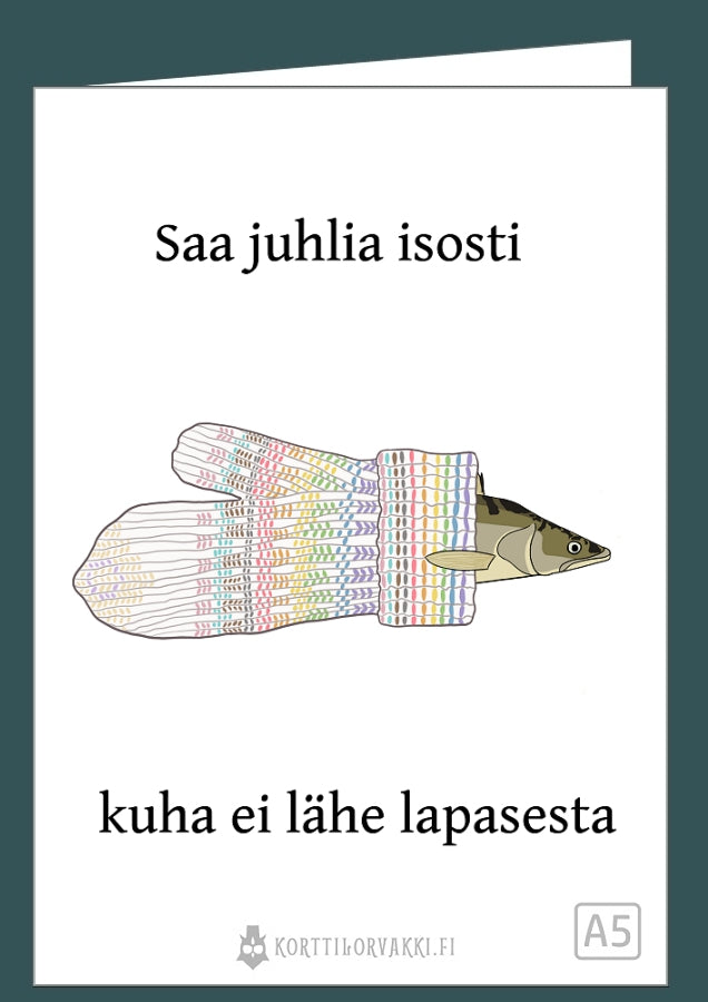 kuha ei lähe lapasesta