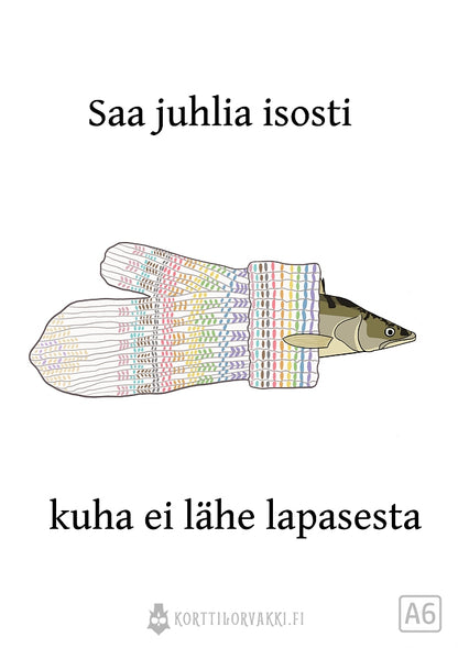 kuha ei lähe lapasesta