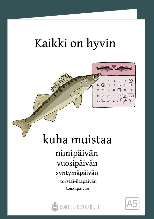 kuha muistaa päivän