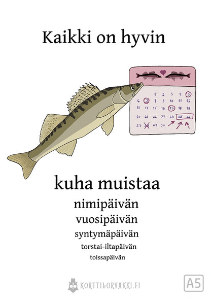 kuha muistaa päivän