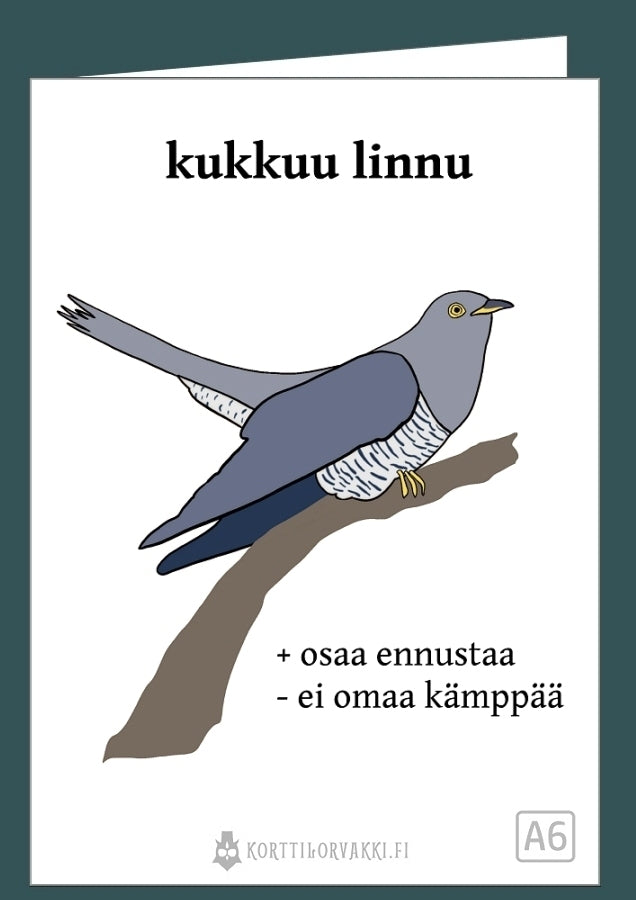 kukkuu linnu