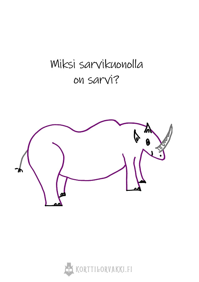 sarvikuono