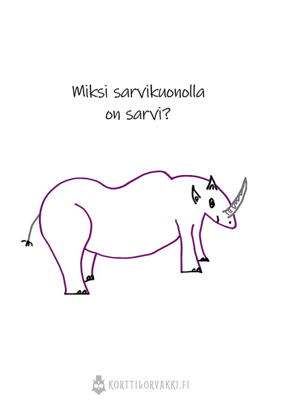 sarvikuono