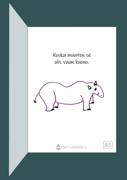 sarvikuono